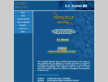 Tablet Screenshot of invisiblewound.com